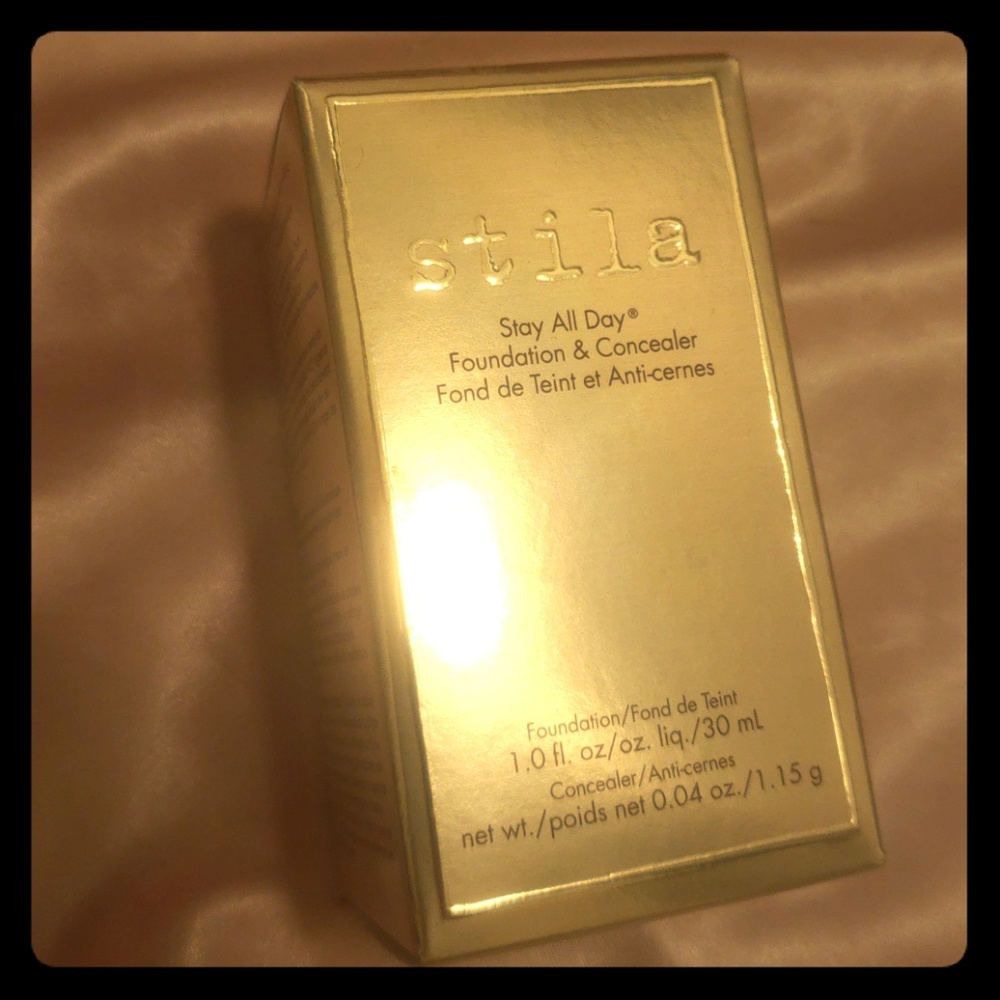 Stila Stay All Day foundation AND concealer
